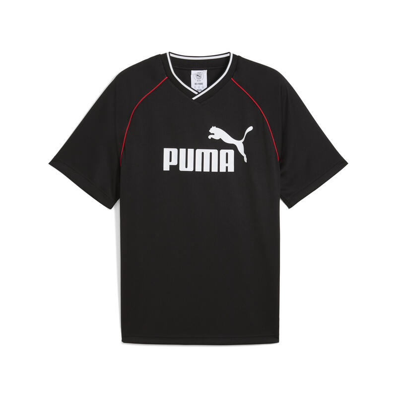 Męska koszulka piłkarska Essentials PUMA Black