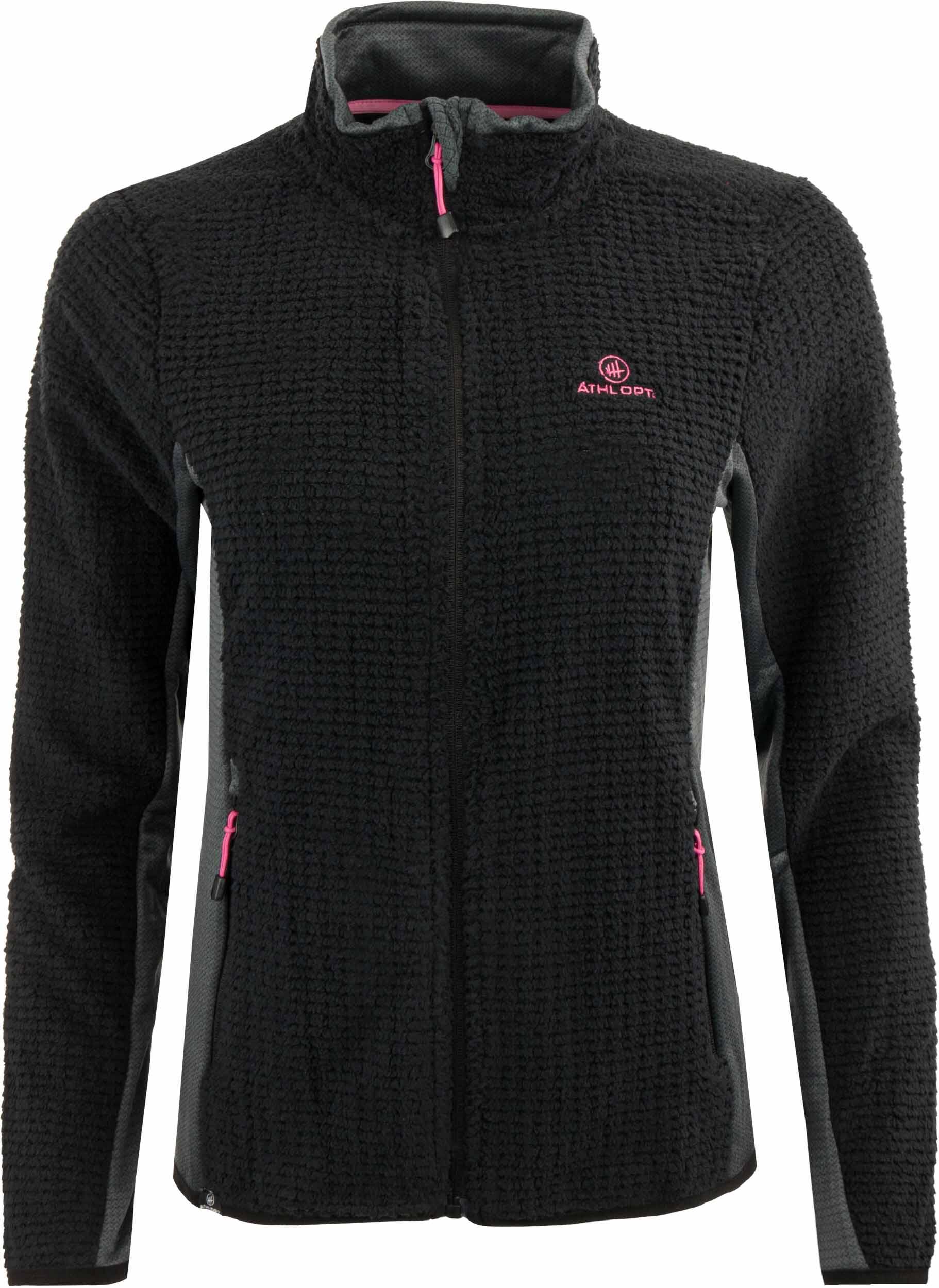 GLENMUIR Moletom de lã para senhoras Peggy preto - Conforto e estilo