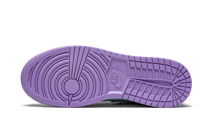 Air Jordan 1 Mid Purple Aqua 3/3