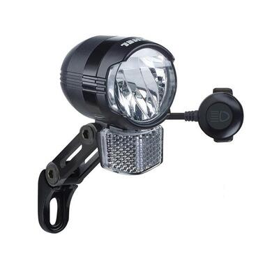 Büchel LED-Scheinwerfer Shiny FL Büchel m. Halter ca.60/100 Lux E-Bike Version