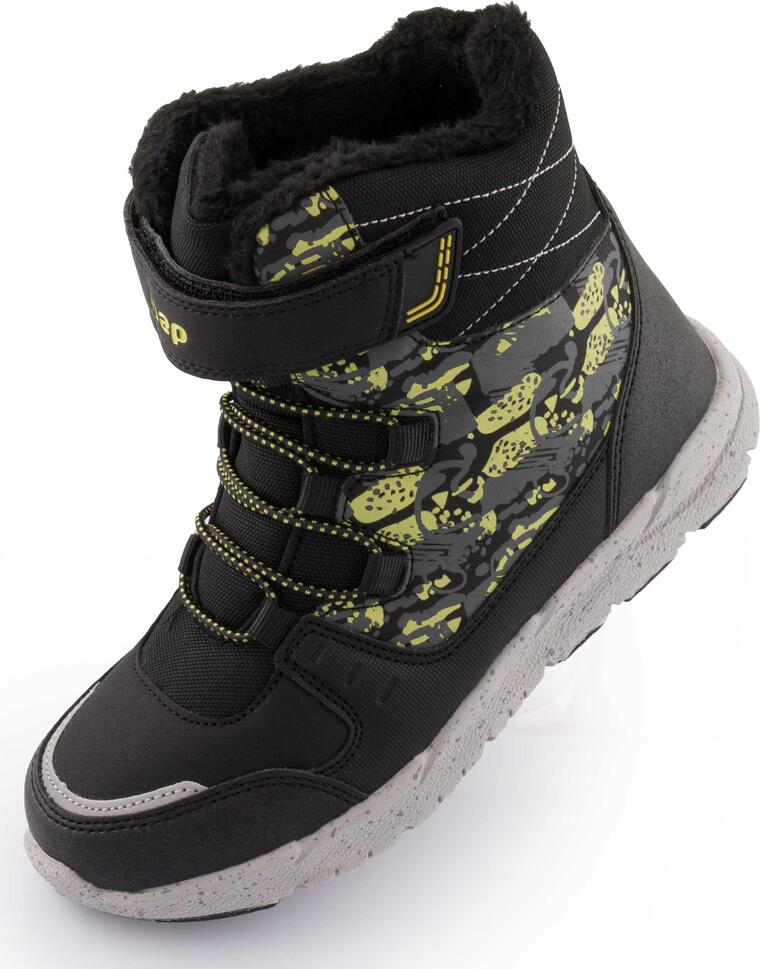 Wodoodporne zimowe buty dla dzieci Lady Pike Black - Rozmiar 32