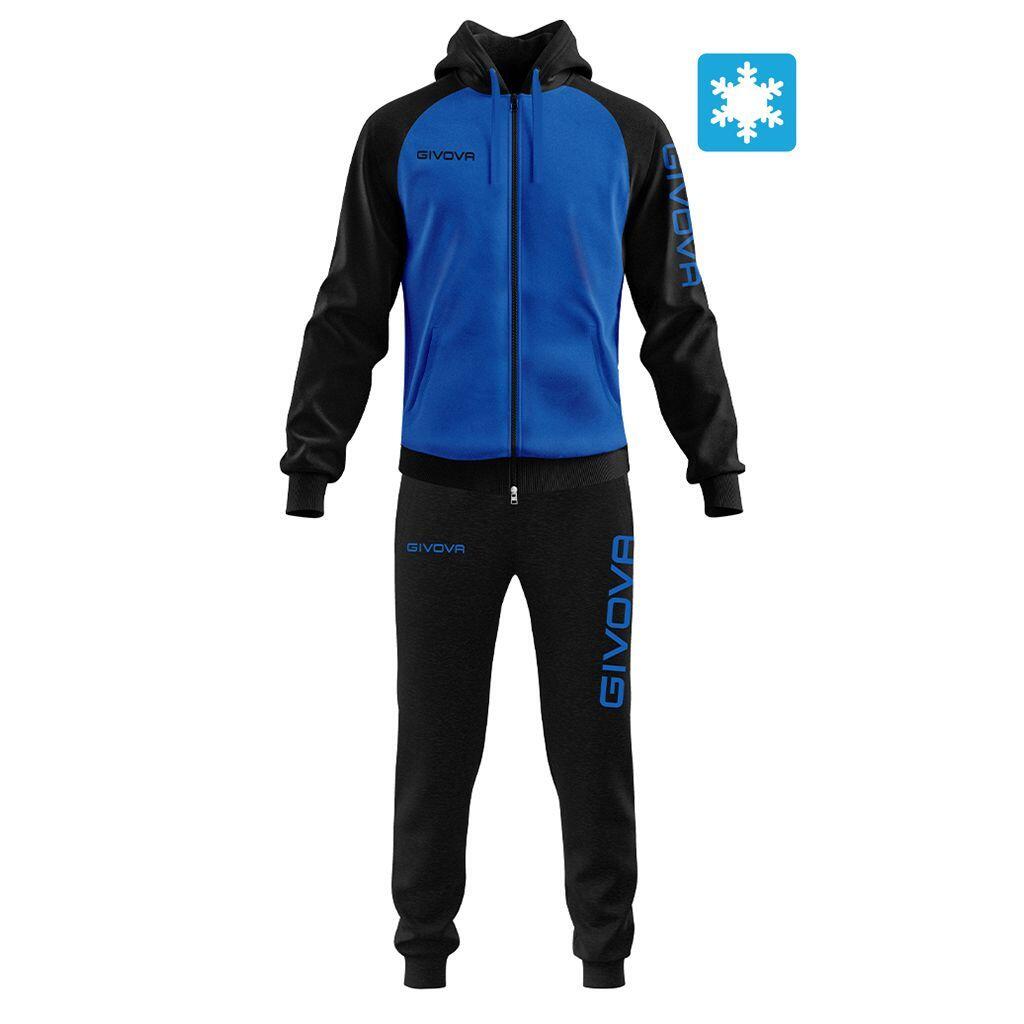 GIVOVA Tuta Super King Felpa dres męski XS czarny