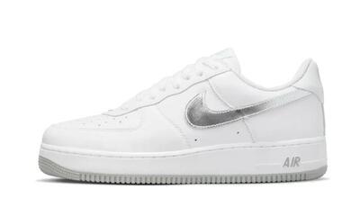 Sportschoenen air force 1 low retro color of the month metallic silver