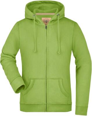 Damen Vintage Baumwoll Hoodie von James Nicholson