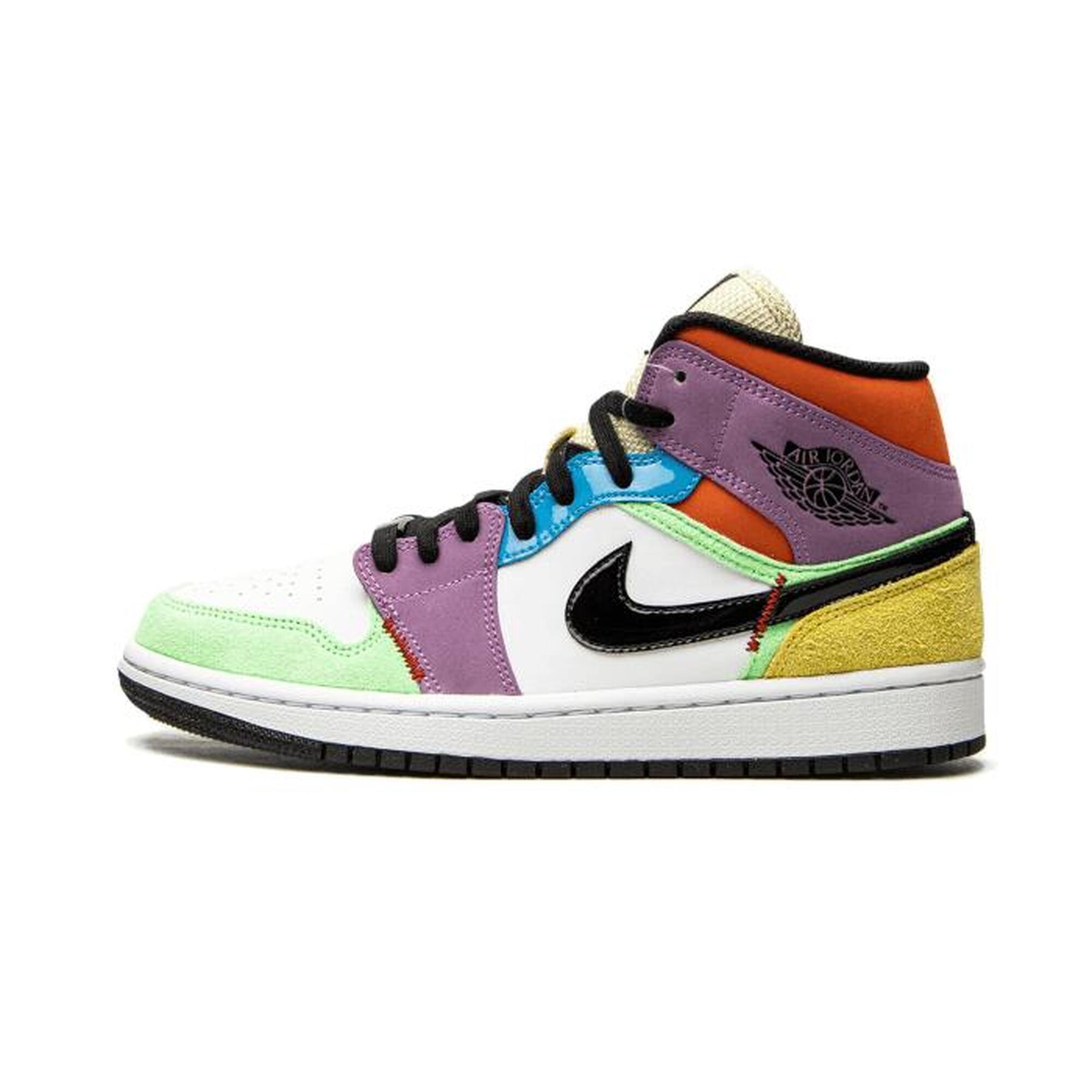 Jordan - Air Jordan 1 Mid Se Lightbulb - Chaussures De Sport - Multicolore - Decathlon
