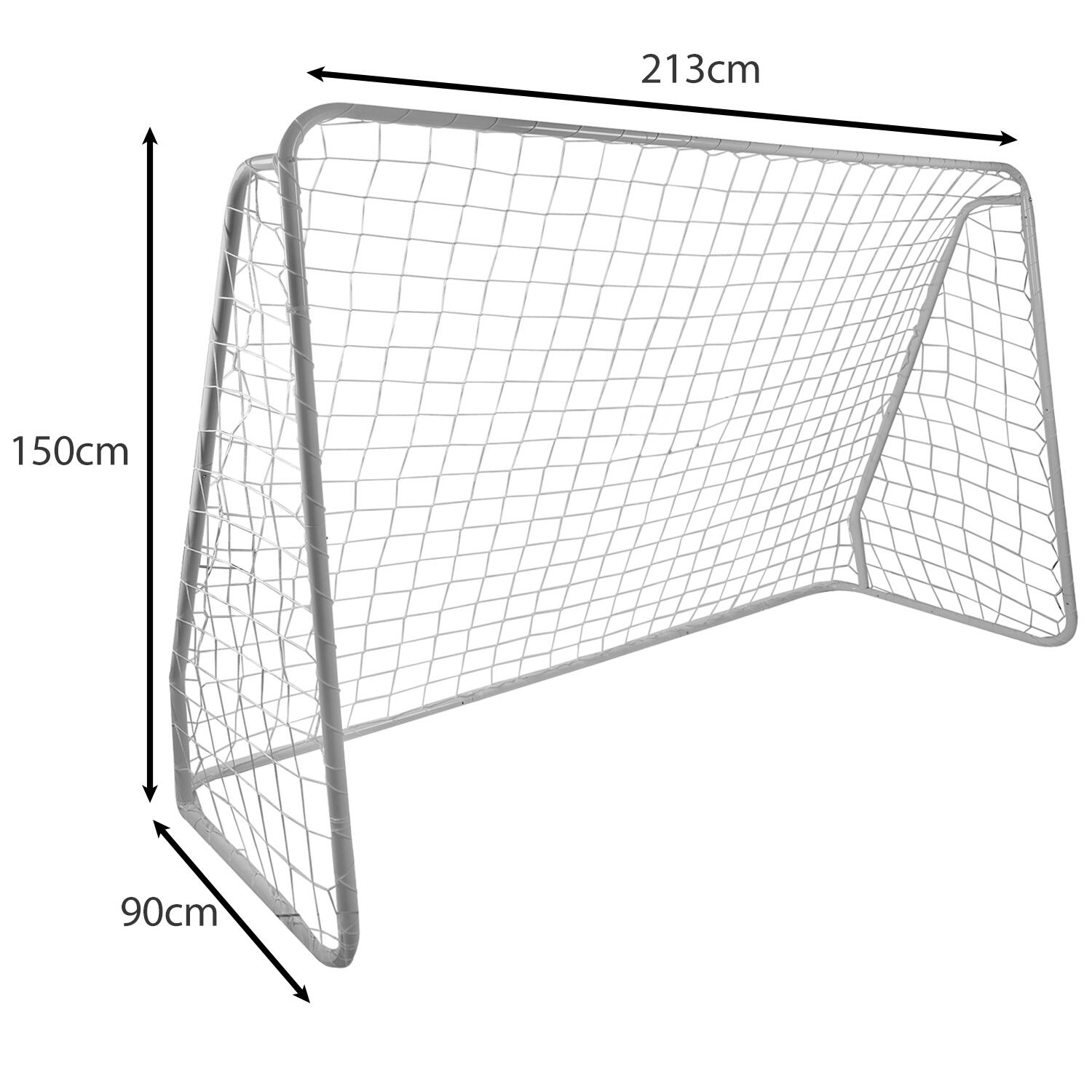 Siatka Piłkarska Duża Metalowa Treningowa Siatka 4/5