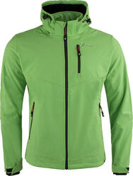 Veste Softshell McKees pour Hommes - Vert Sombre, Taille L