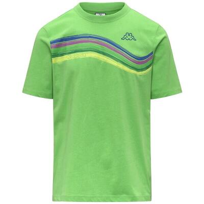 T shirt maglietta da uomo in cotone bianco da sportivo