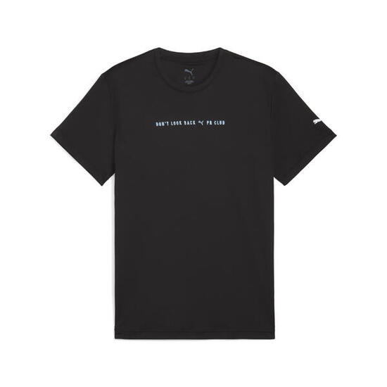 RUN CLUB Graphic T-shirt voor heren PUMA Black