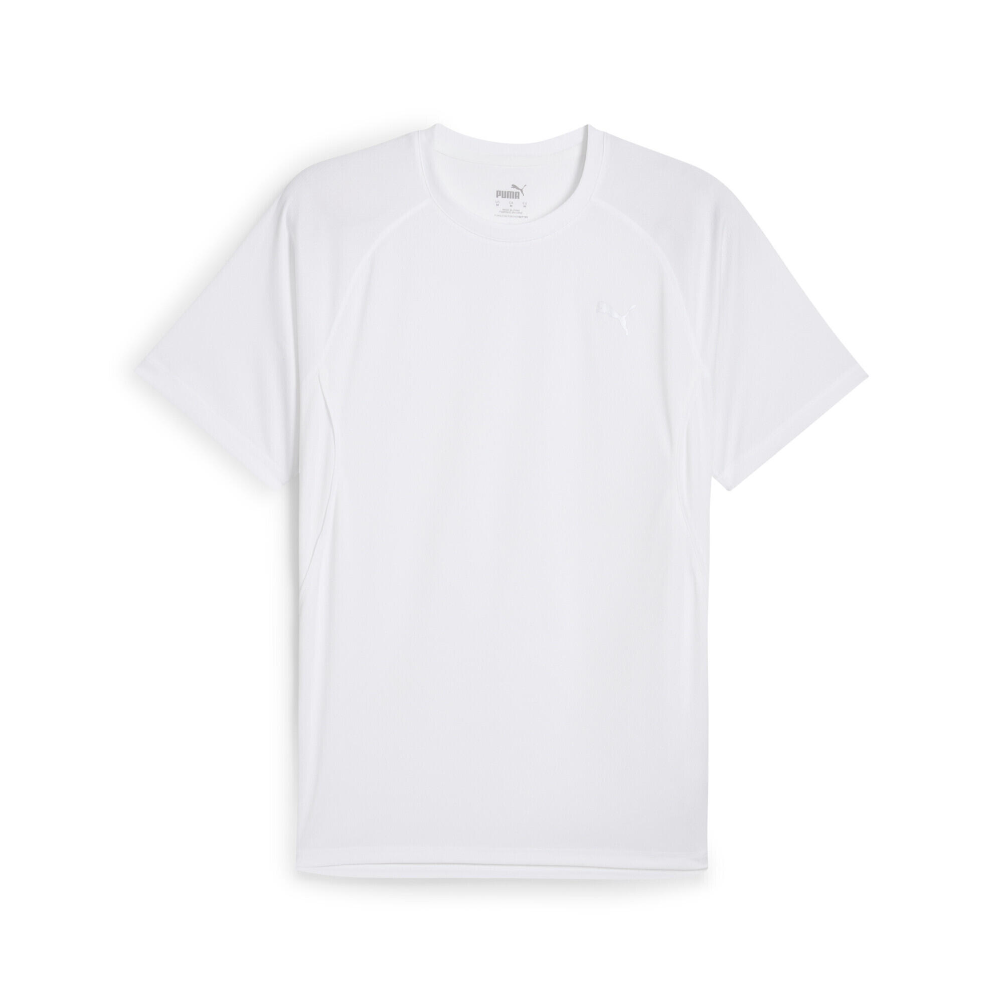 Puma - T-shirt De Running Velocity Homme Puma White - T-shirt Manches Courtes - Blanc - Decathlon