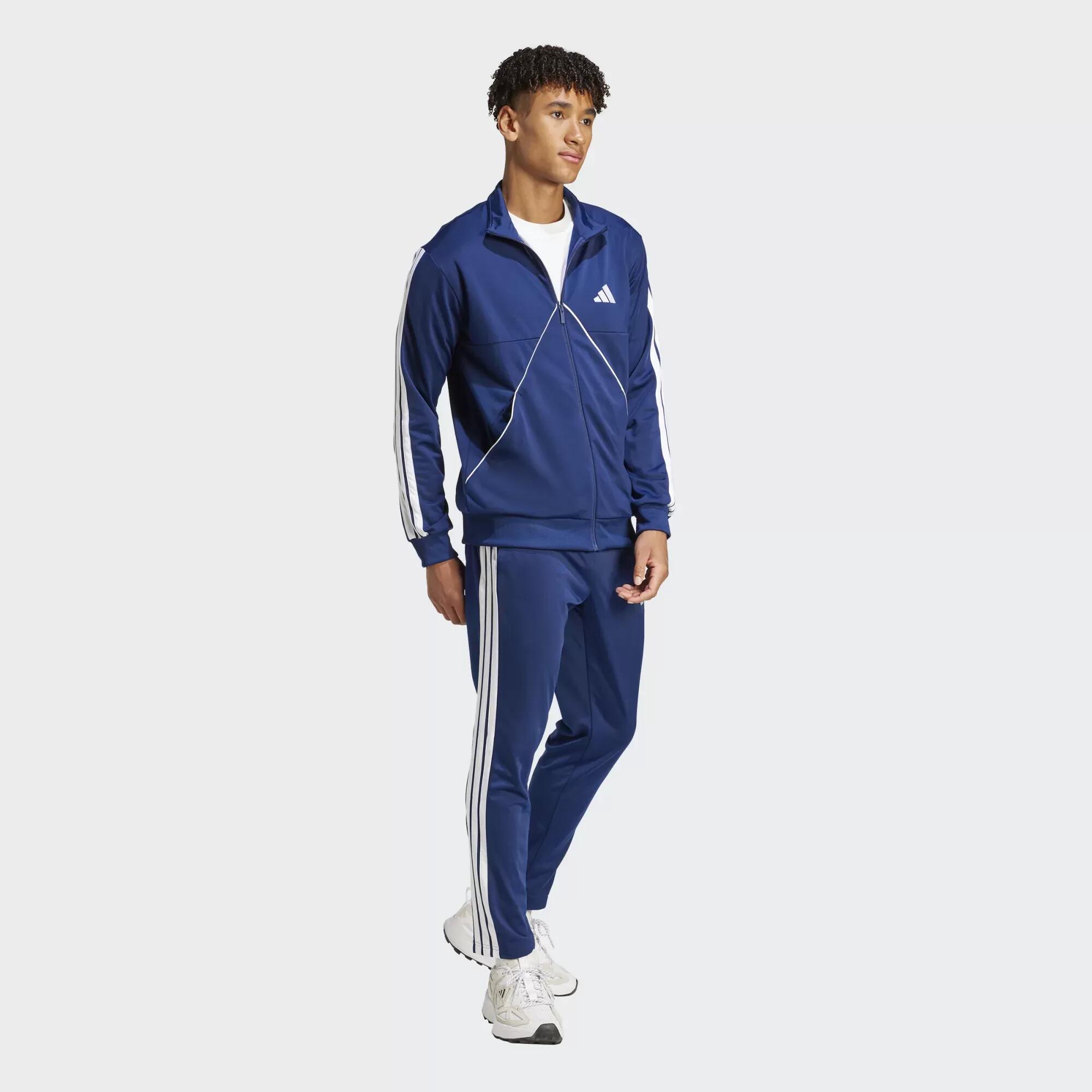 TUTA complete uomo ( acetato-poliestere) adidas blu 3/5