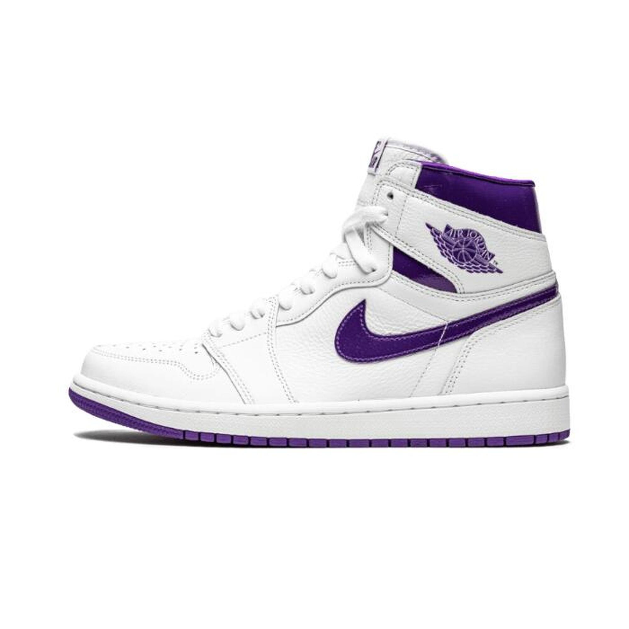 Jordan - Air Jordan 1 Retro High Court Purple (2021) - Chaussures De Sport - Violet - Decathlon