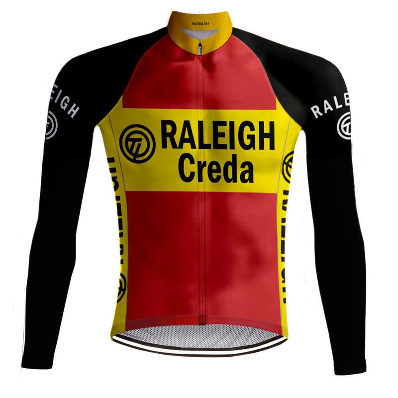 MAILLOT CYCLISME VINTAGE TI-RALEIGH – REDTED