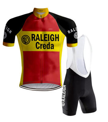 Retro wielertenue ti-raleigh – redted
