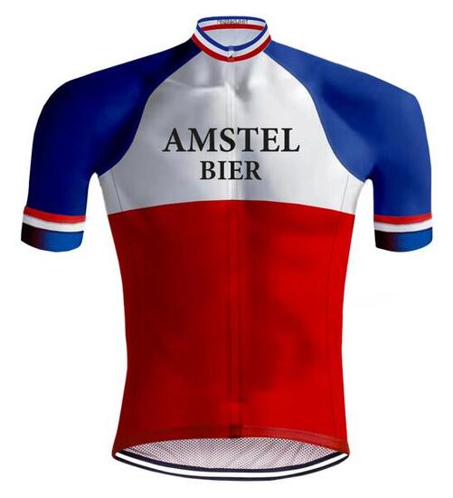 RETRO Radtrikot AMSTEL BIER - REDTED