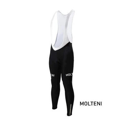 Lange wielerbroek molteni (fleece) - redted