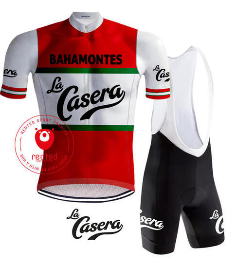 Retro Radsport Outfit La Casera - REDTED