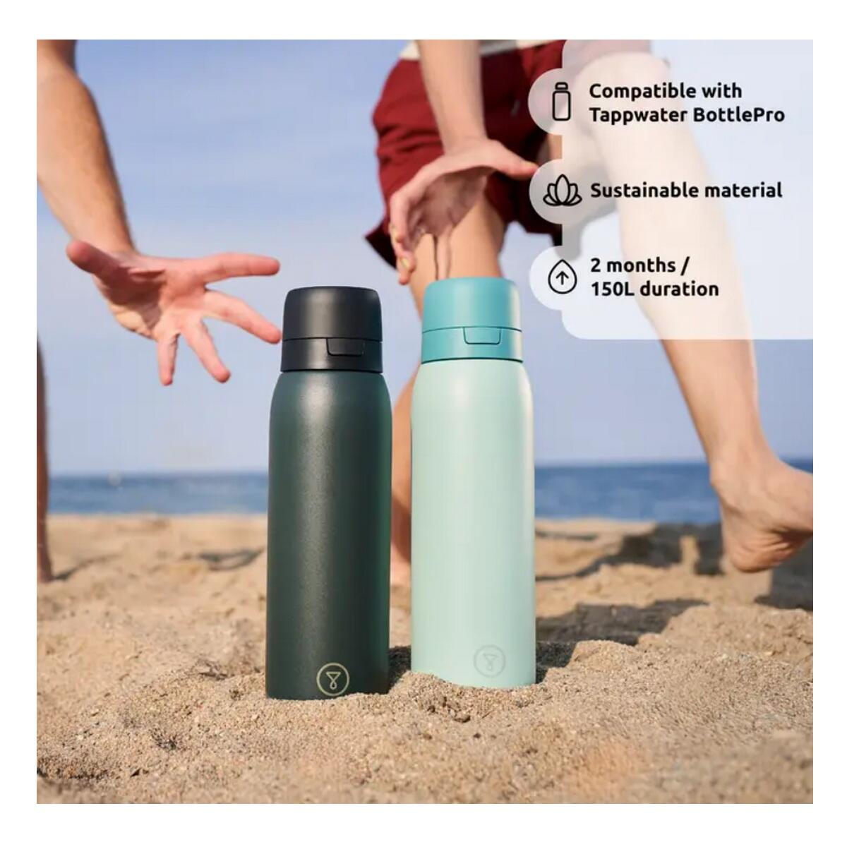 Bouteille isotherme filtrante 0.7l vert 2/7