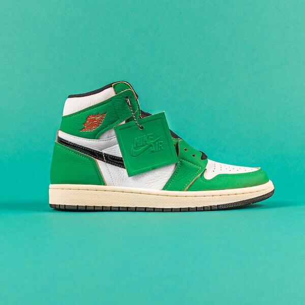 Air Jordan 1 High Lucky Green 5/6