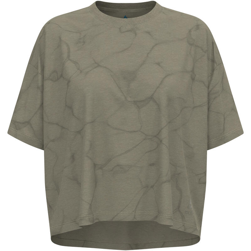Koszulka damska Odlo ACTIVE 365 NATURAL BLEND PRINT T-shirt