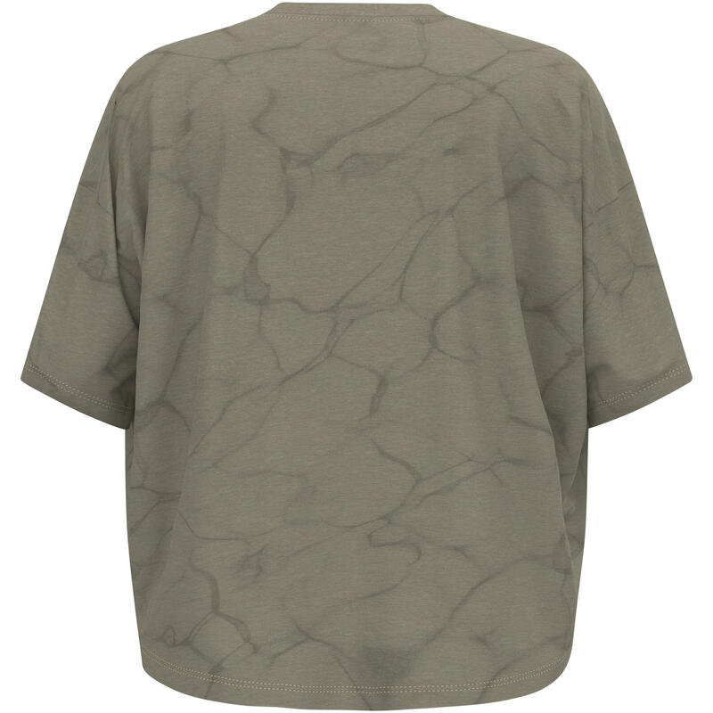 Koszulka damska Odlo ACTIVE 365 NATURAL BLEND PRINT T-shirt