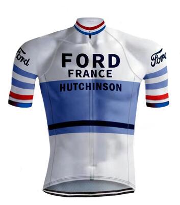 Retro wielershirt ford france - redted