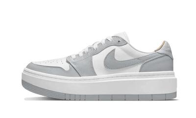 Scarpe Air Jordan 1 Low Elevate White Grey