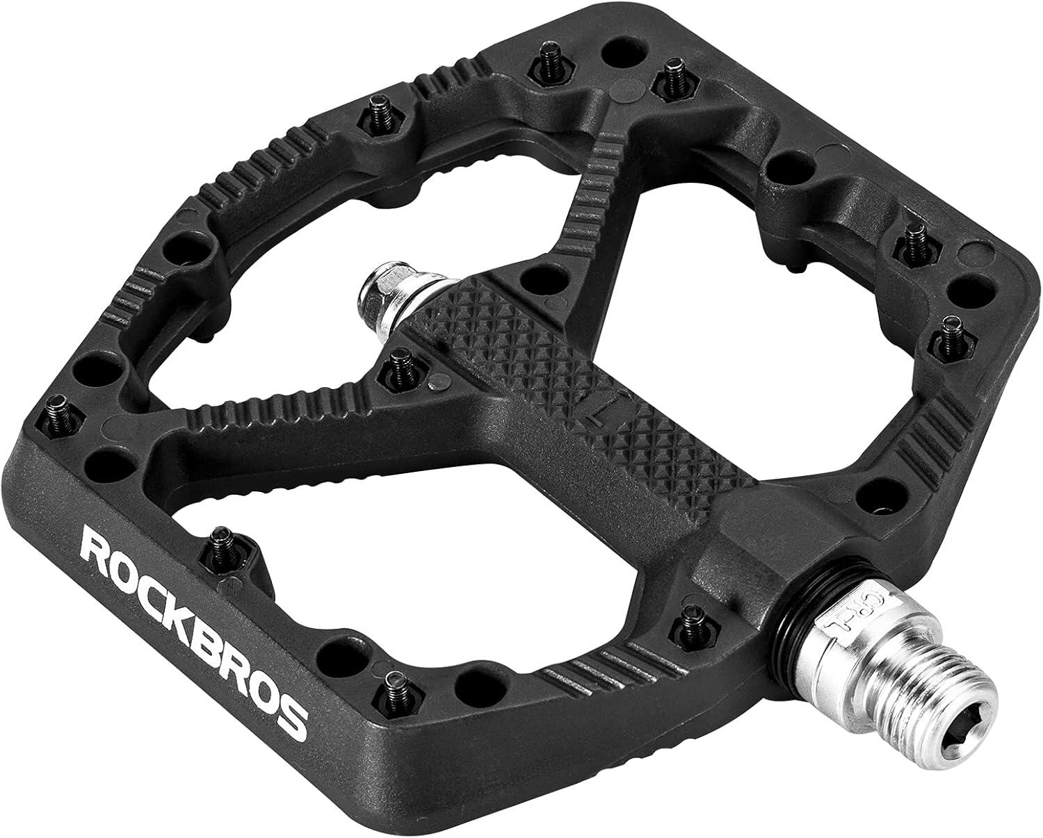 ROCKBROS Pedali per mountain bike in nylon antiscivolo