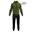 Trening Givova King PolarFleece, Verde militar/Negru, S