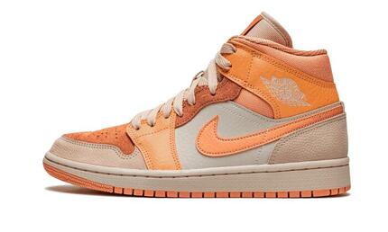 Zapatillas Air Jordan 1 Mid Apricot Orange