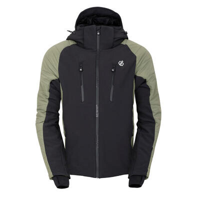 Heren speed ii ski jas (olivijn groen/zwart)