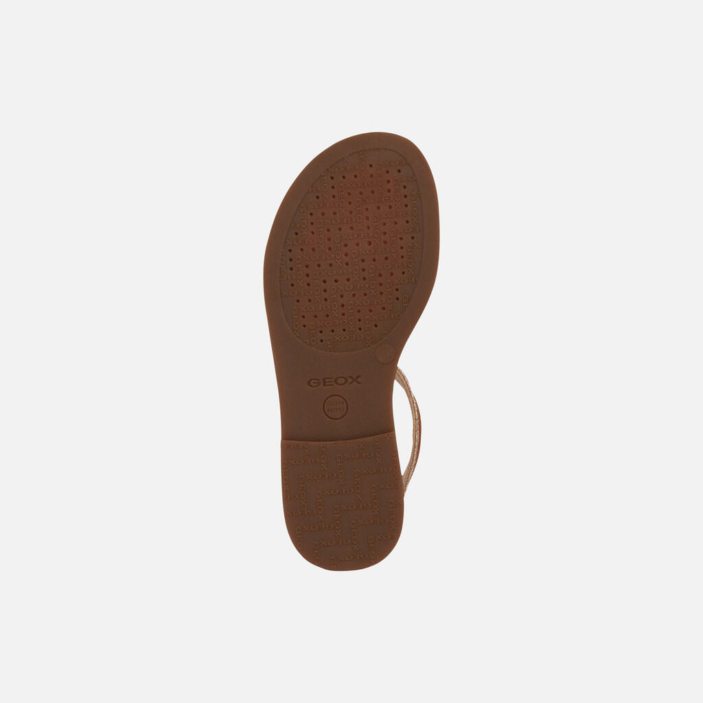 Sandales Fille JR SANDAL KARLY Cognac/Bleu Aviateur 7/7