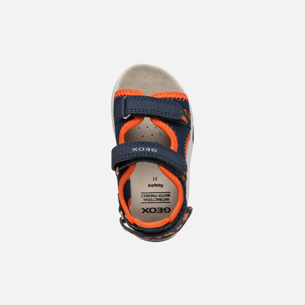 Sandały GEOX B SANDAL MULTY BOY Niebieski 7/7