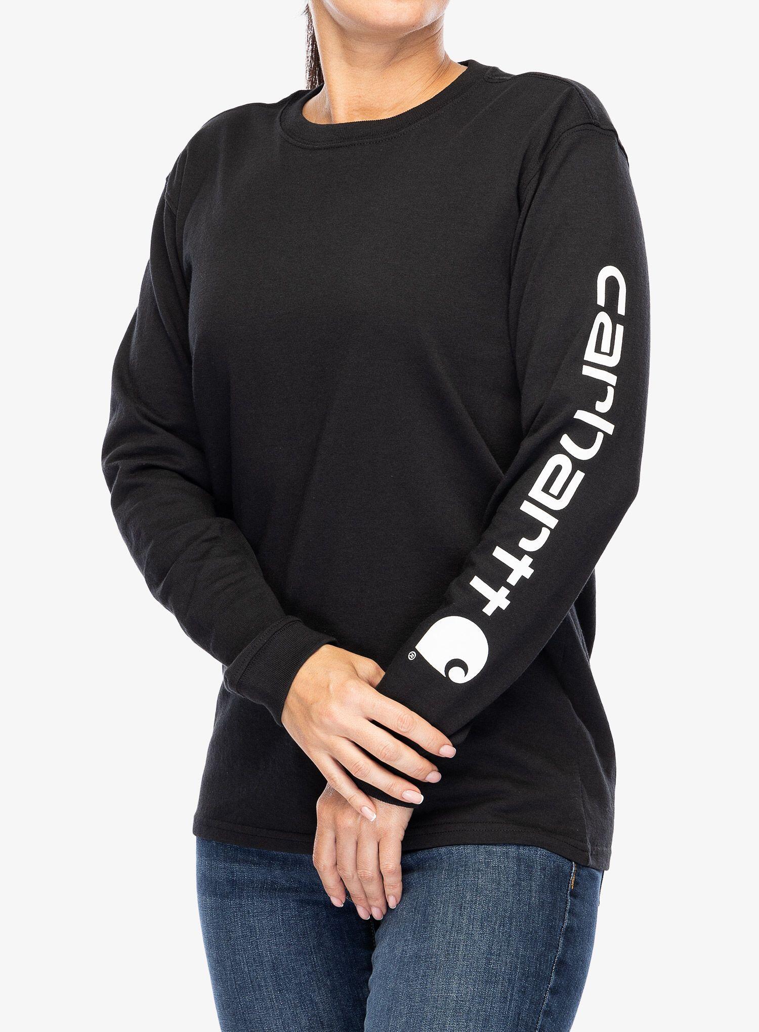 Bluzka damska z długim rękawem Carhartt Workwear Logo L/S T-Shirt 3/6