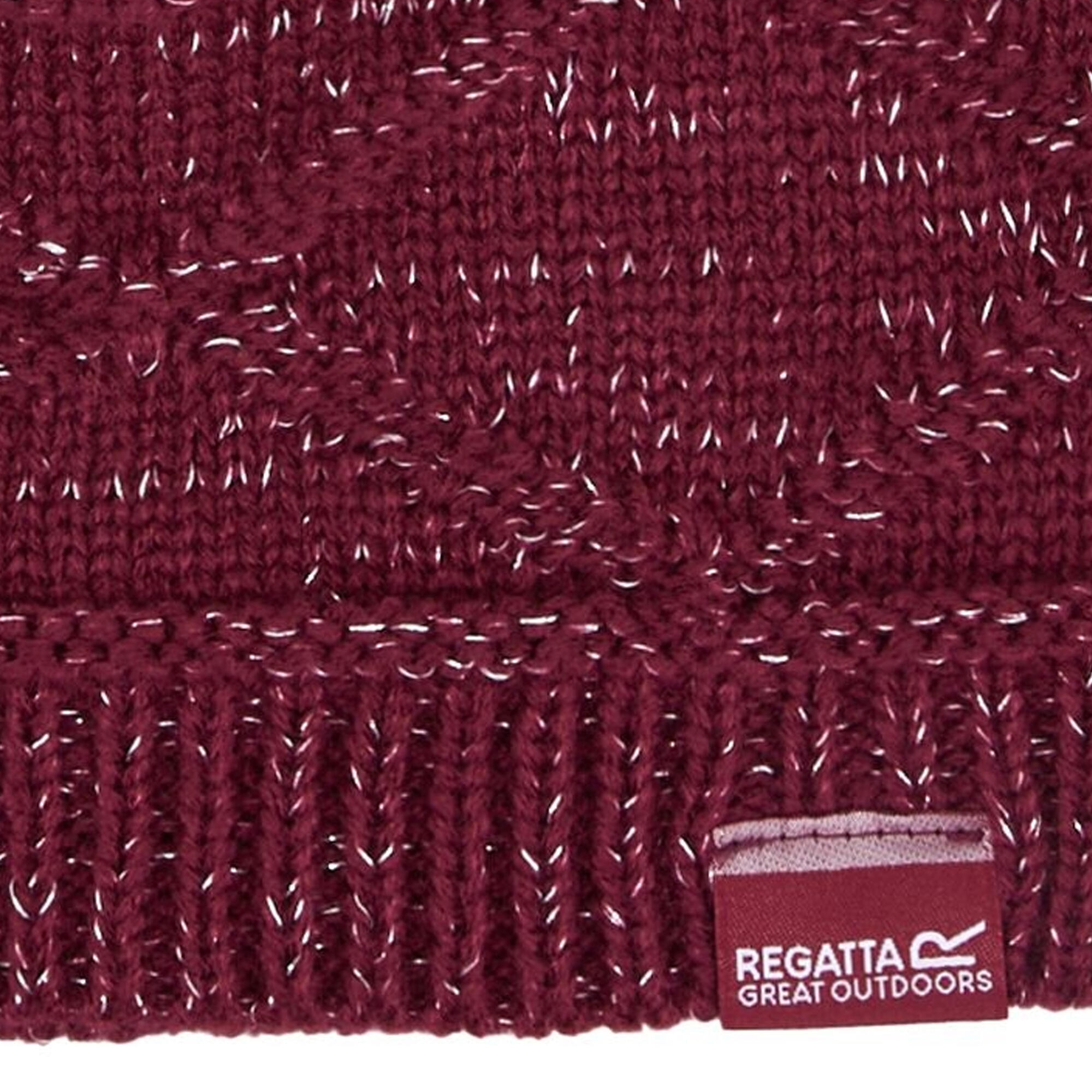 Womens/Ladies Multimix III Beanie (Rumba Red) 3/4