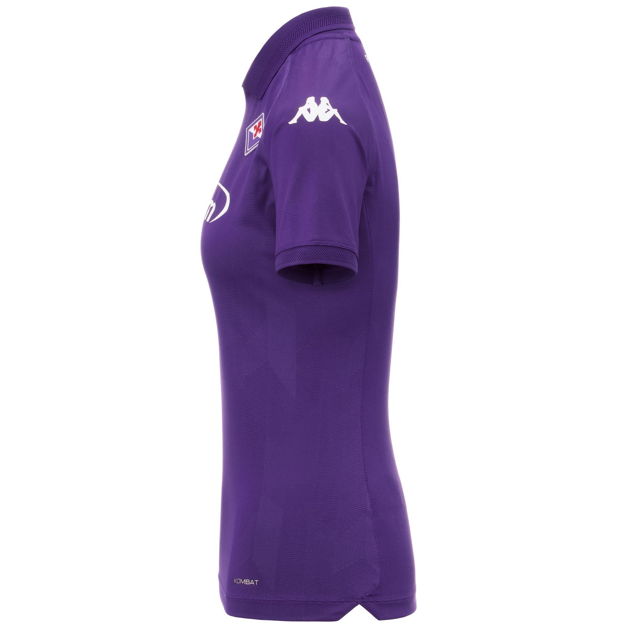 T-Shirt ACF Fiorentina da Donna in Poliestere riciclato Viola 4/7