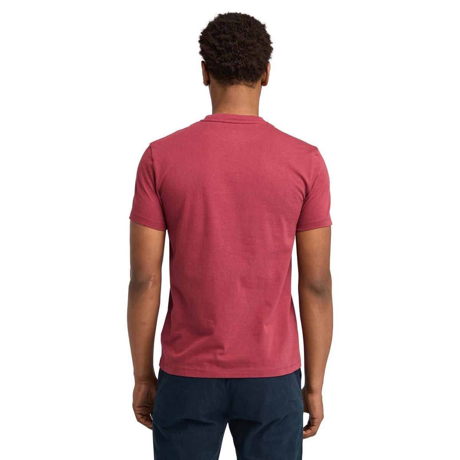 Mens Dunstan River Crew Neck TShirt (Brown) 2/4