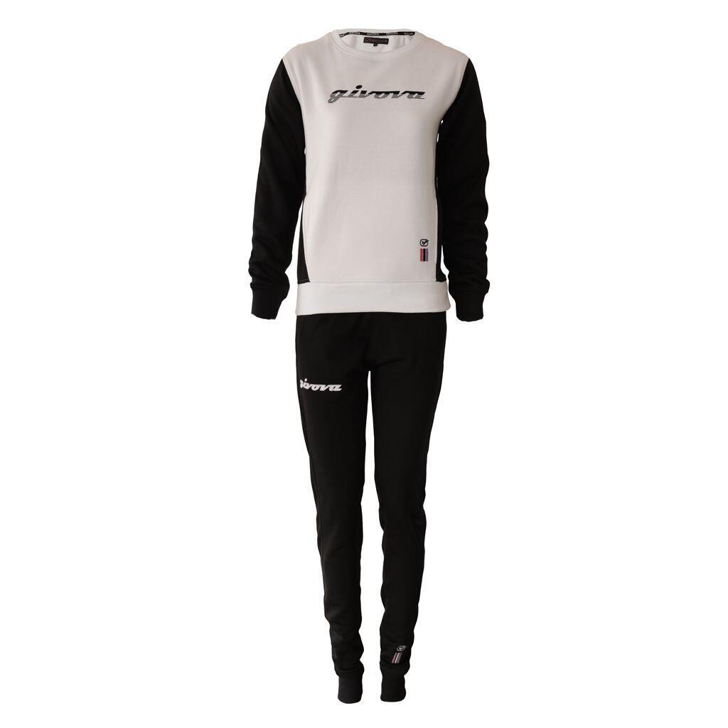 Givova - Survêtement Polaire Femme Givova 102 - Survêtement - Blanc|noir - 52 2xl - Decathlon