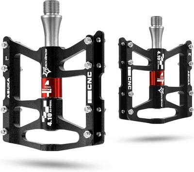 Flache Mountainbike-Pedale aus Aluminium