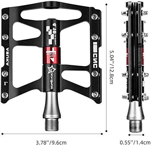 Pédales VTT plates en aluminium 4/6