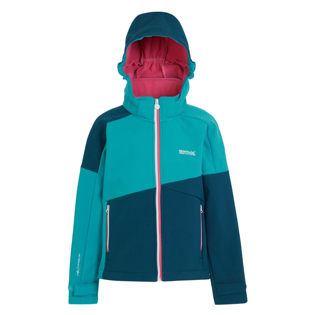 Childrens/Kids Acidity VII Soft Shell Jacket (Tahoe Blue/Moroccan Blue)