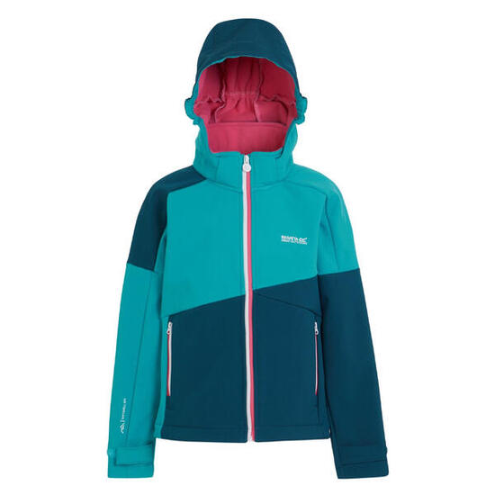 Veste Softshell ACIDITY Enfant (Bleu Tahoe / Bleu Marocain)