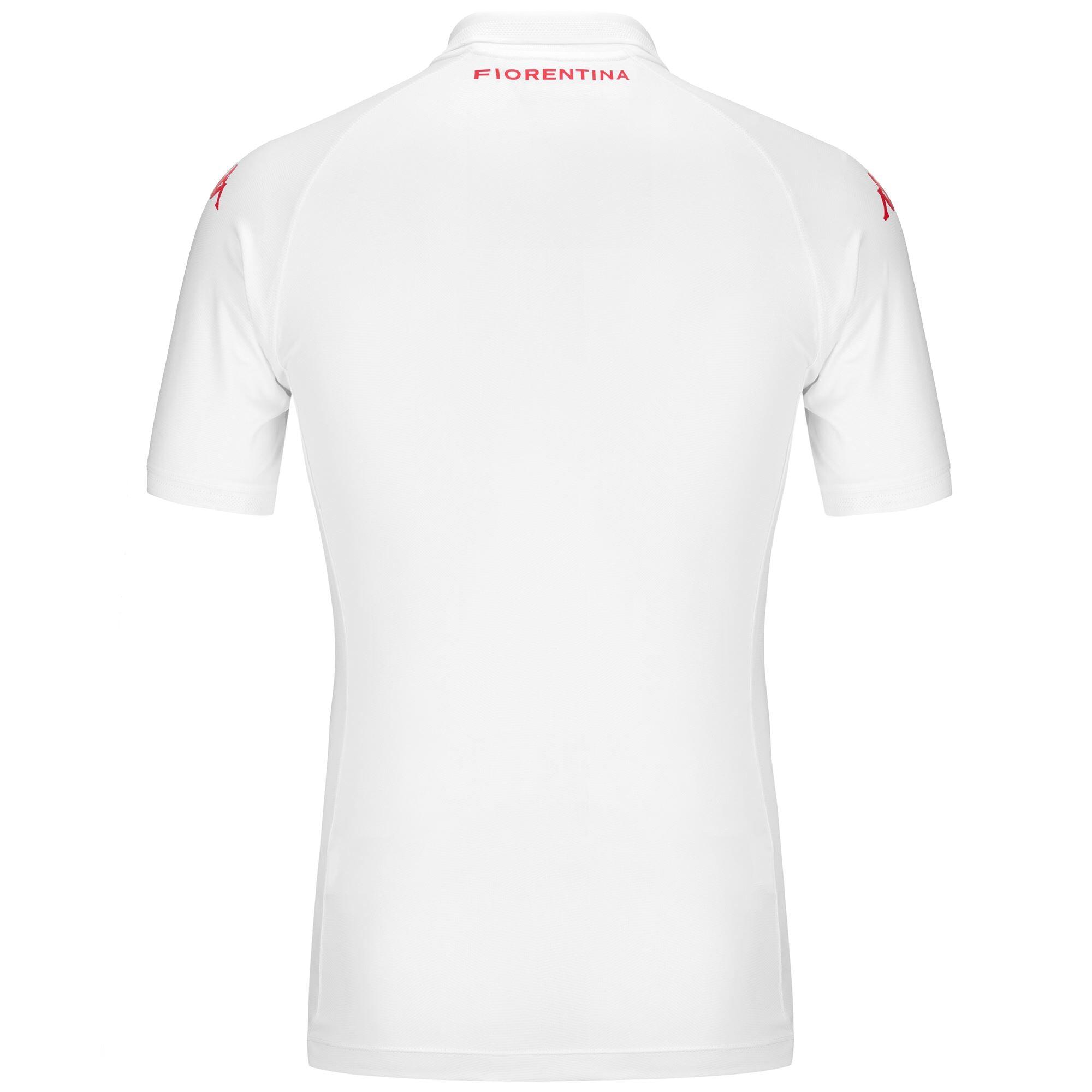 T-Shirt ACF Fiorentina da Uomo in Poliestere riciclato Bianco 4/7
