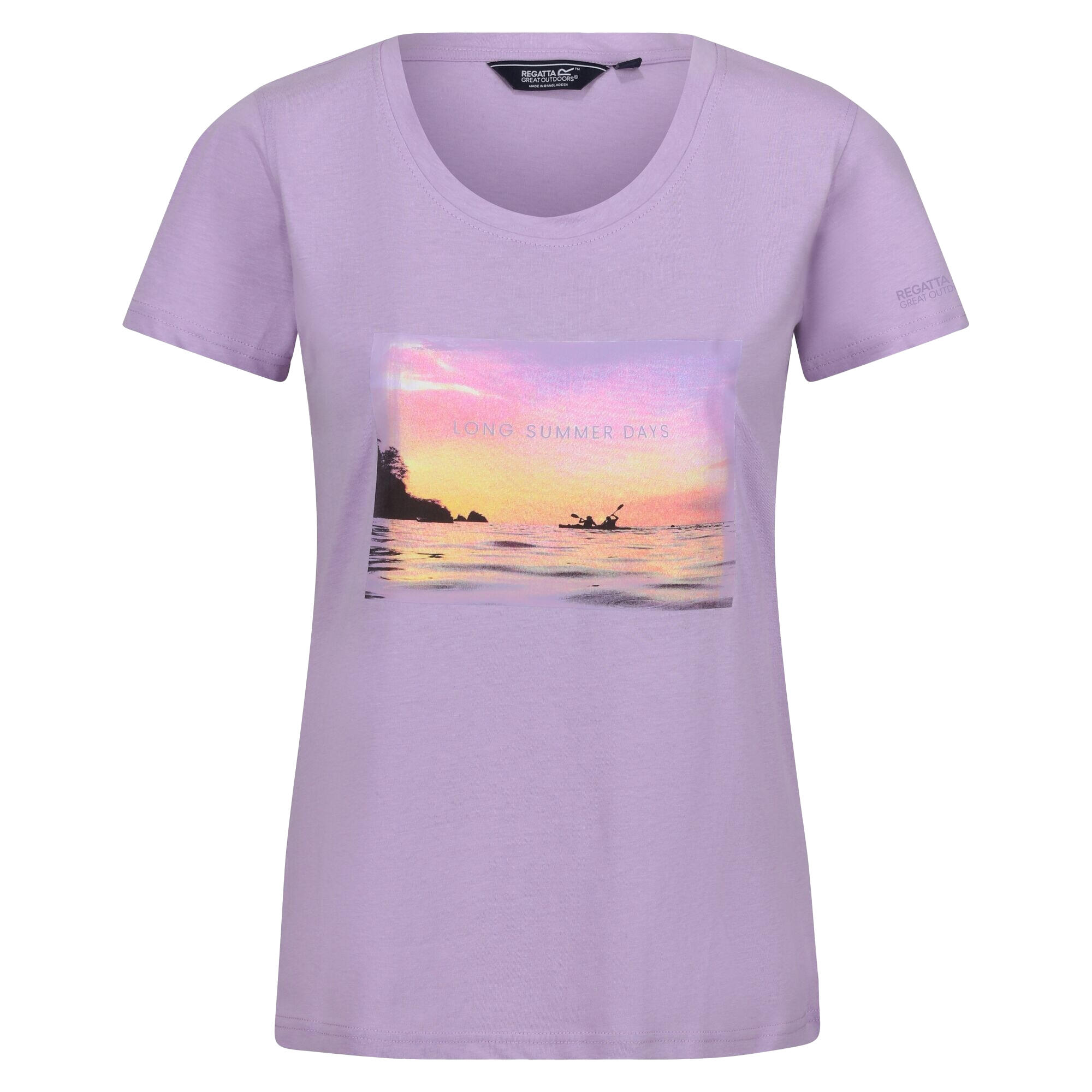 REGATTA Womens/Ladies Filandra III Look At The Stars TShirt (Lilac Frost)