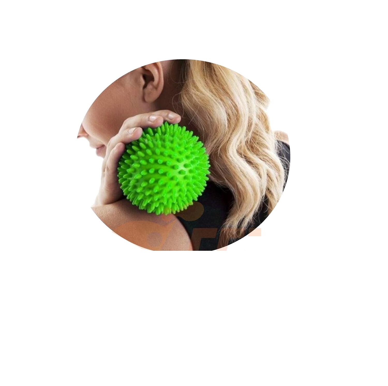 Balle de massage balle massante 9 cm spikey pour auto-massage FF 3/4