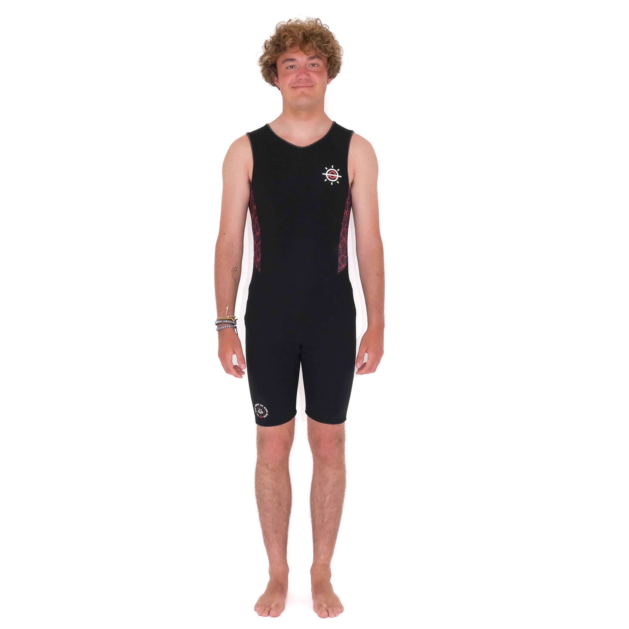 Mellow Sea - Combinaison Short John Ultra Stretch 2/2 Mm Homme Mellow Sea - Combinaison Néoprène - Noir - 38 S - Decathlon