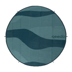 Tapis d'extérieur (D = 300 cm) - Tapis de sol pour tente de camping avec pique