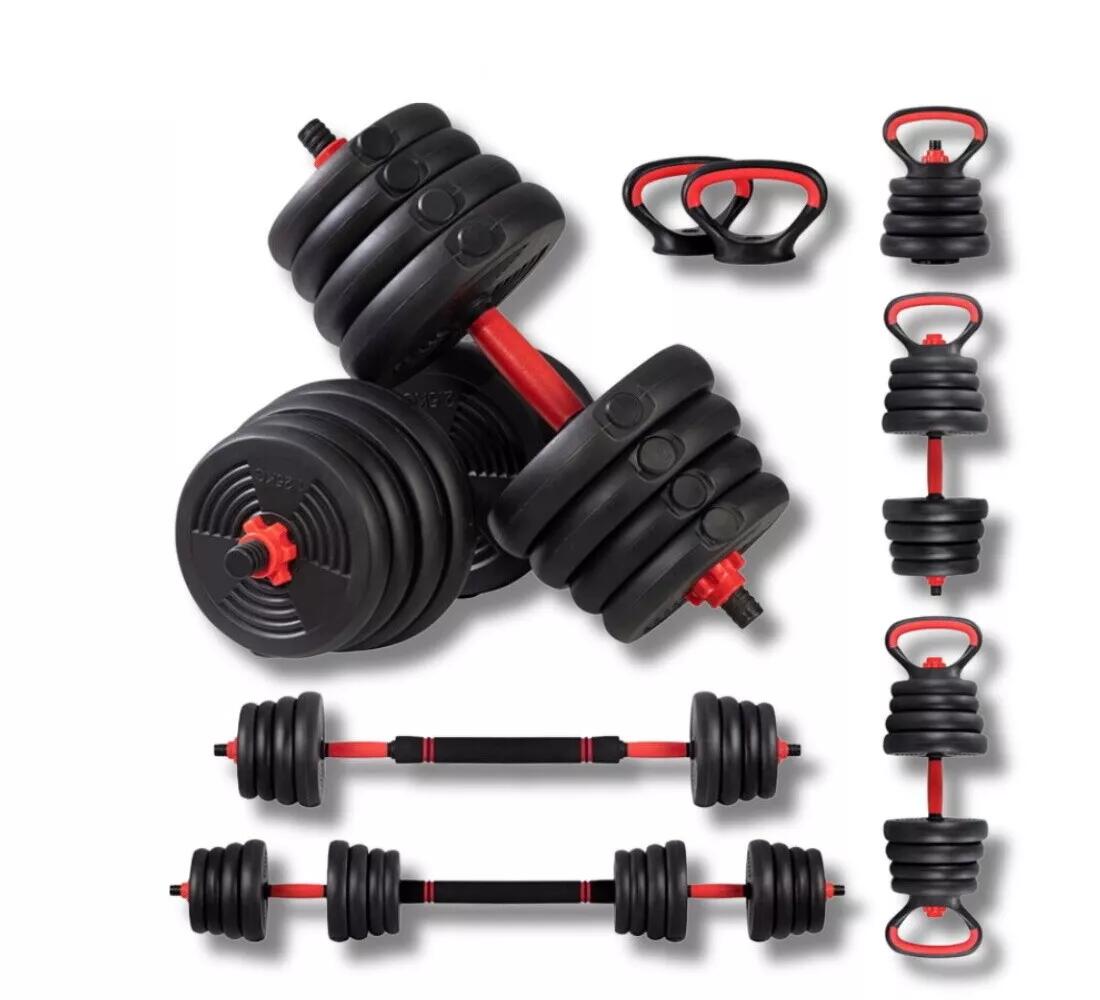 Set Manubri Regolabili Convertibili da 10 Kg FF 2/5