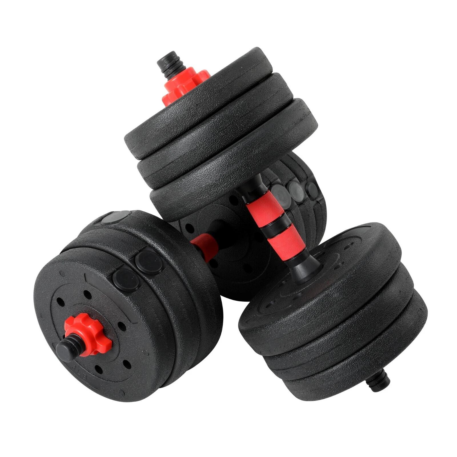 Set Manubri Regolabili Convertibili da 10 Kg FF 1/5