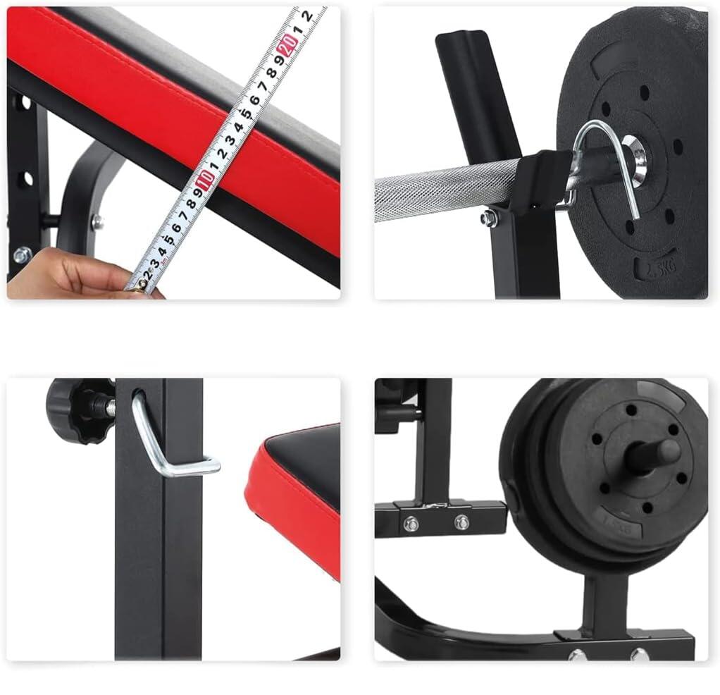 Banc de Musculation Réglable et Pliable FF 4/7